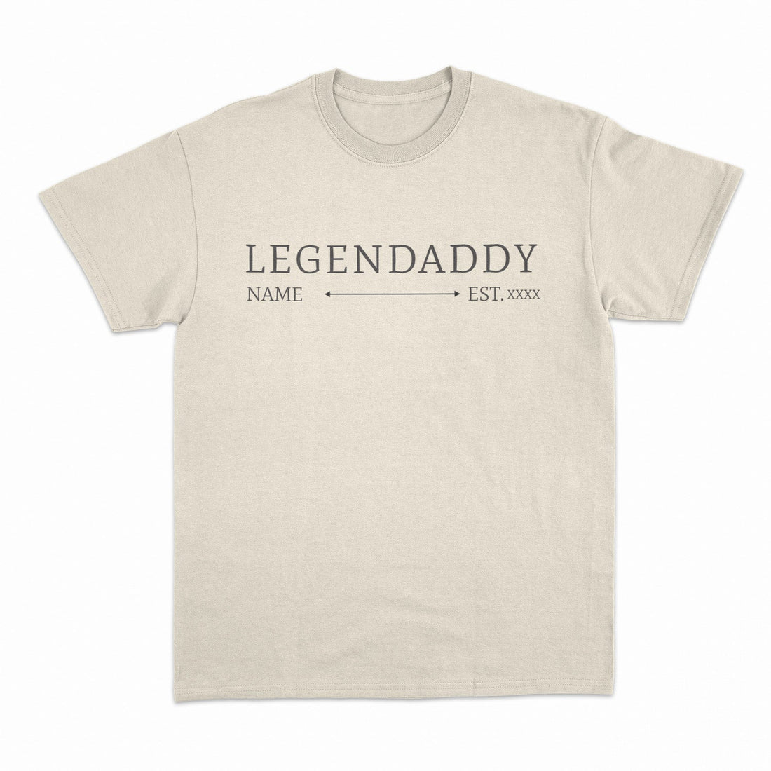 Maglietta Personalizzata per Papà Legendaddy