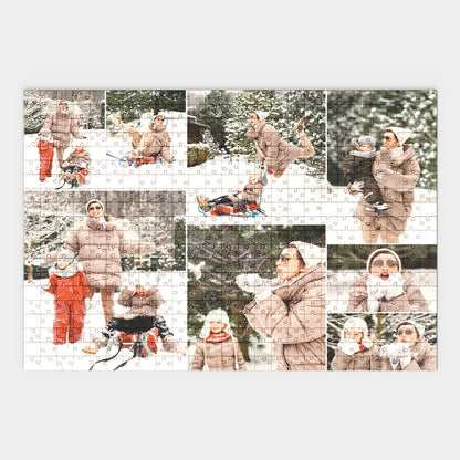 Puzzle Personalizzato Collage Foto Grid