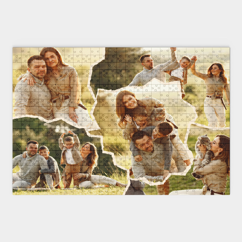 Puzzle Personalizzato Collage Foto Rivista