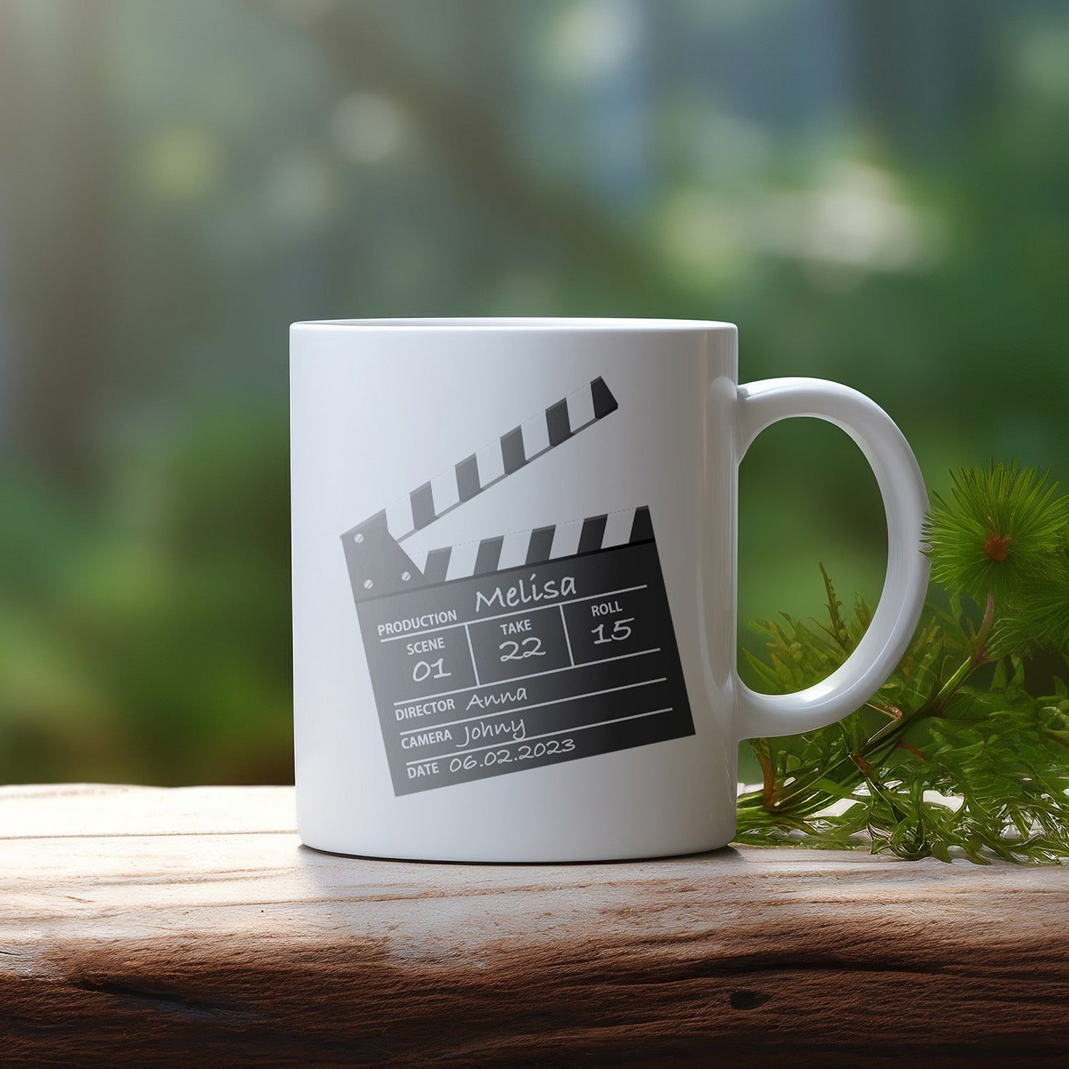 Tazza Personalizzata Design Cinematografico