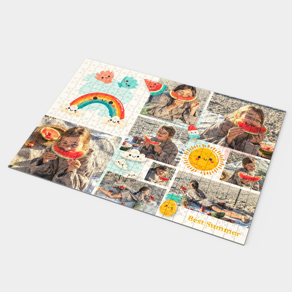 Puzzle Personalizzato Collage Foto Infantile