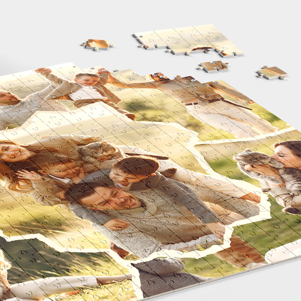 Puzzle Personalizzato Collage Foto Rivista