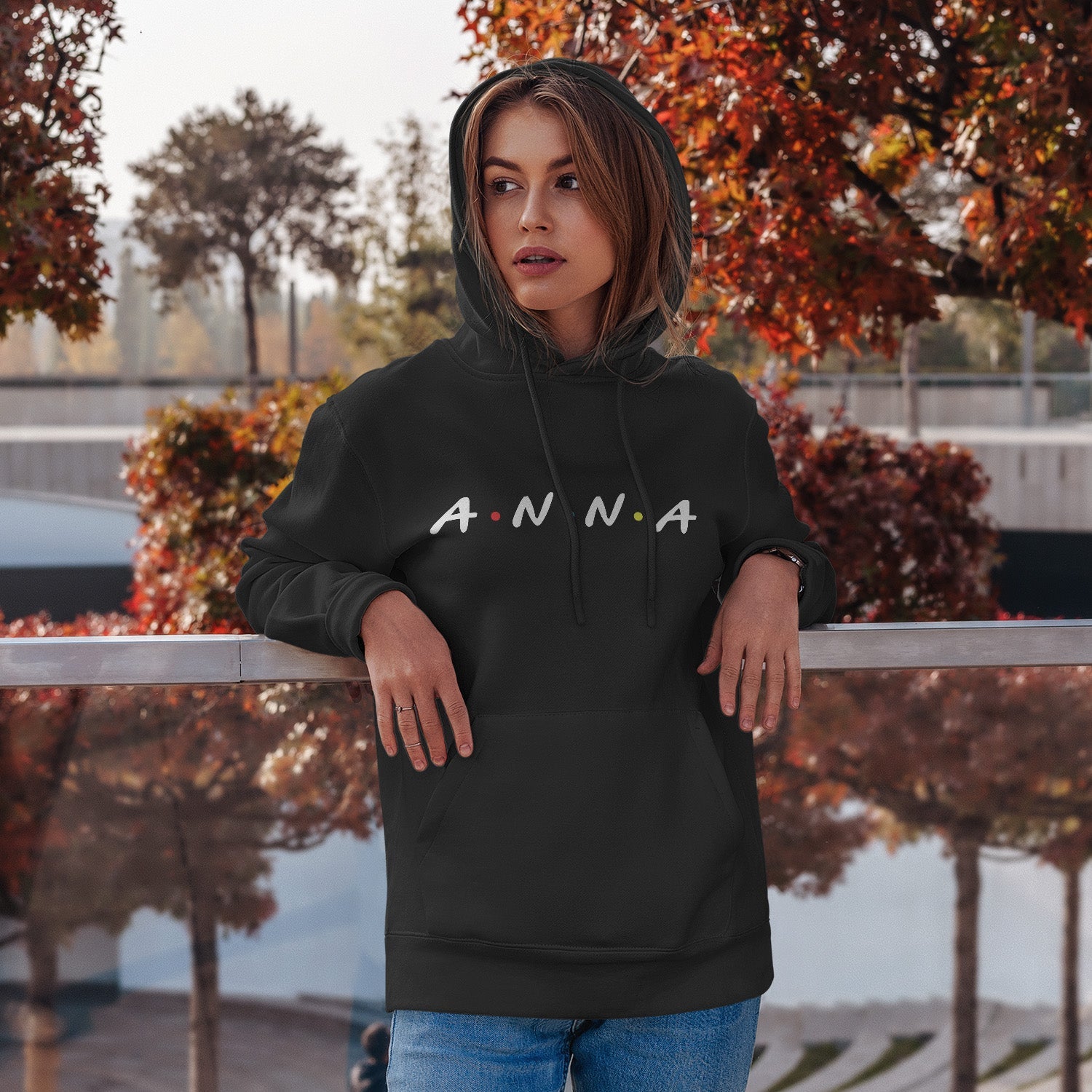 Personalized Hoodie With Name Friends Style
